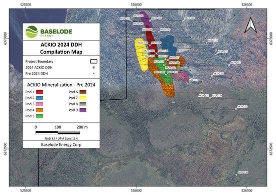 Baselode Reports Shallow Uranium Results from Summer 2024 Drill Program