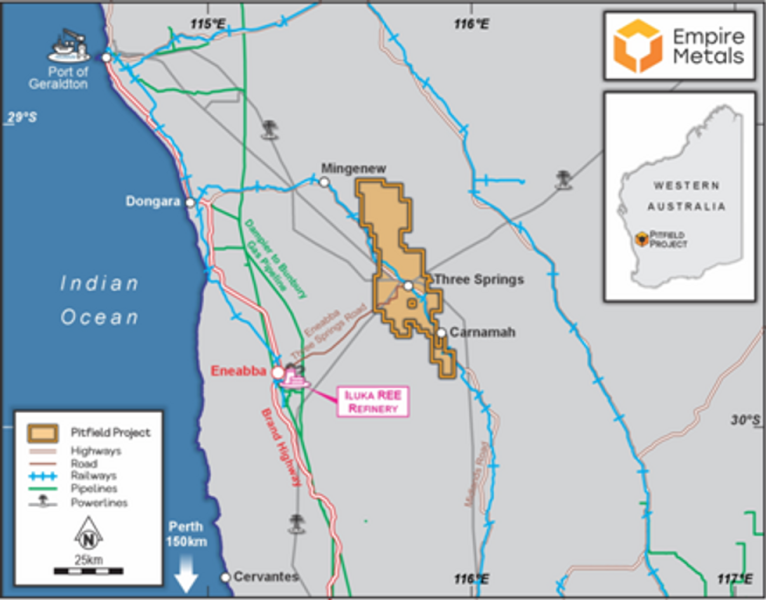 Empire Metals Limited Announces Team Expansion & Bulk Met Testing Commences