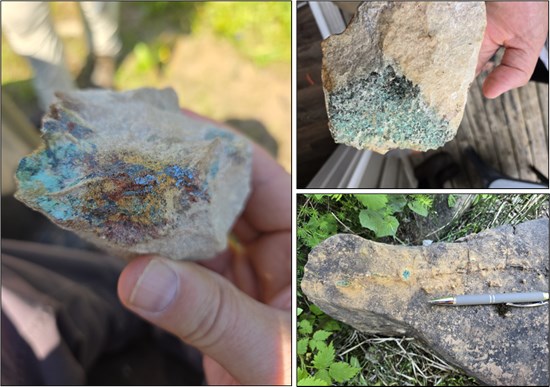 Magna Terra Discovers Copper Mineralization and Completes Airborne Geophysical Survey at the Humber Copper-Cobalt Project in Newfoundland