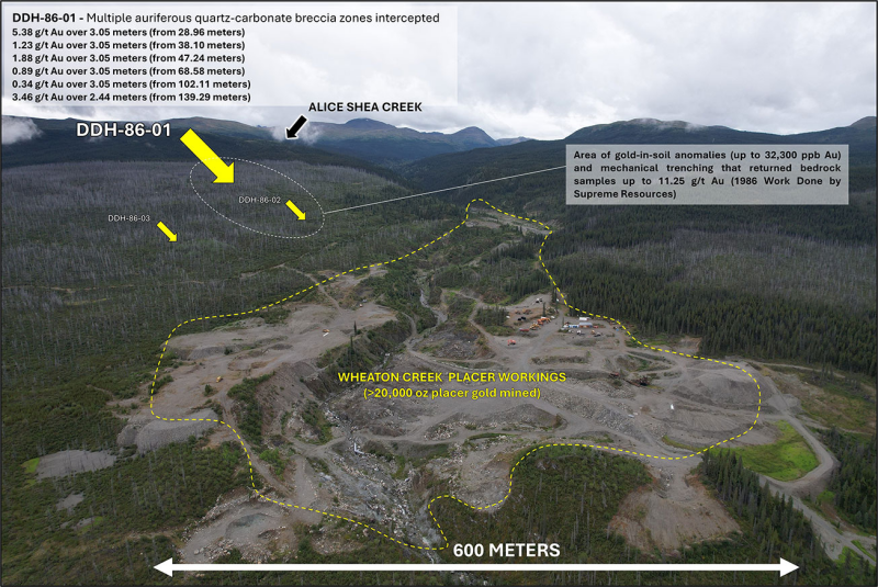 Trailbreaker Acquires the Wheaton Gold Property, an Orogenic Gold Prospect in BC's Underexplored Turnagain Placer District