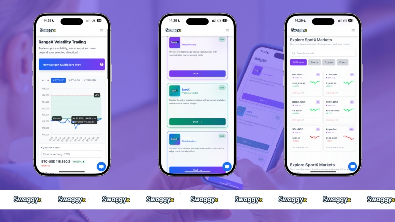 SwaggyX.com Launches First AI-Powered Web3 Prediction Platform for Crypto, Sports, and Global Events