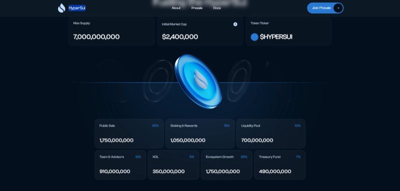 HyperLiquid, Aster, and Now – HyperSui, the Next DEX Token Launch with ICO on Sui