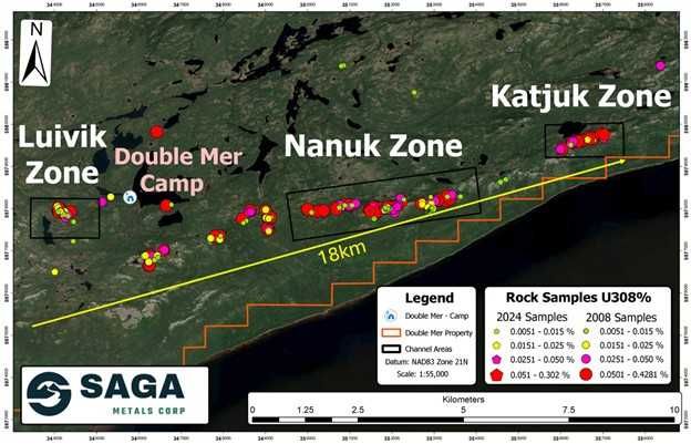 SAGA Metals Provides Update on Double Mer Uranium Project: A Well-Positioned Asset in North America as the Uranium Boom Accelerates