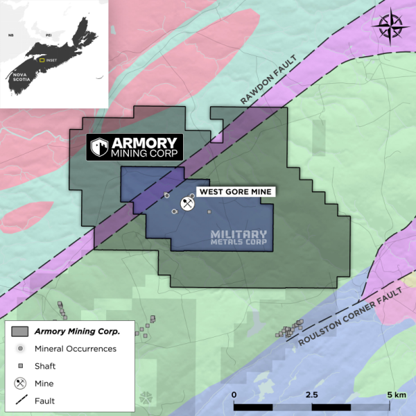 Armory Mining Engages Castello Q Exploration for Ammo Antimony-Gold Work Program