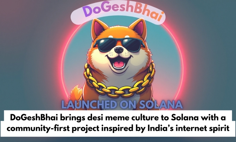 DoGeshBhai (DGBhai): India’s Meme Power Arrives on Solana With Speed, Humor & Desi Crypto Energy