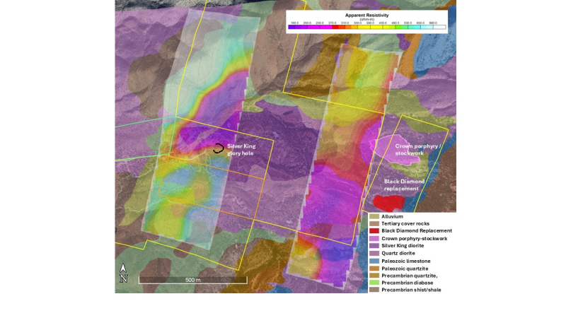 Prismo Metals Announces Assay & IP Survey Results at Silver King