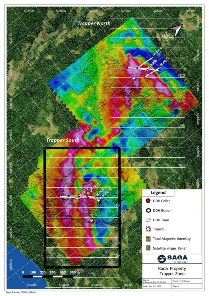 SAGA Metals Announces Additional Assay Results from Drilling at Trapper North, Confirming High-Grade Mineralization at Radar Critical Minerals Project in Labrador