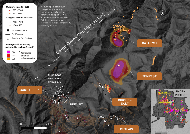 Brixton Metals Defines New Exploration Targets at Thorn Through Geochemical Sampling